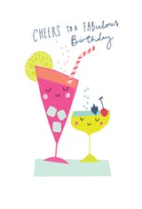 Cheers to Your Years - Tarjeta De Cumpleaños